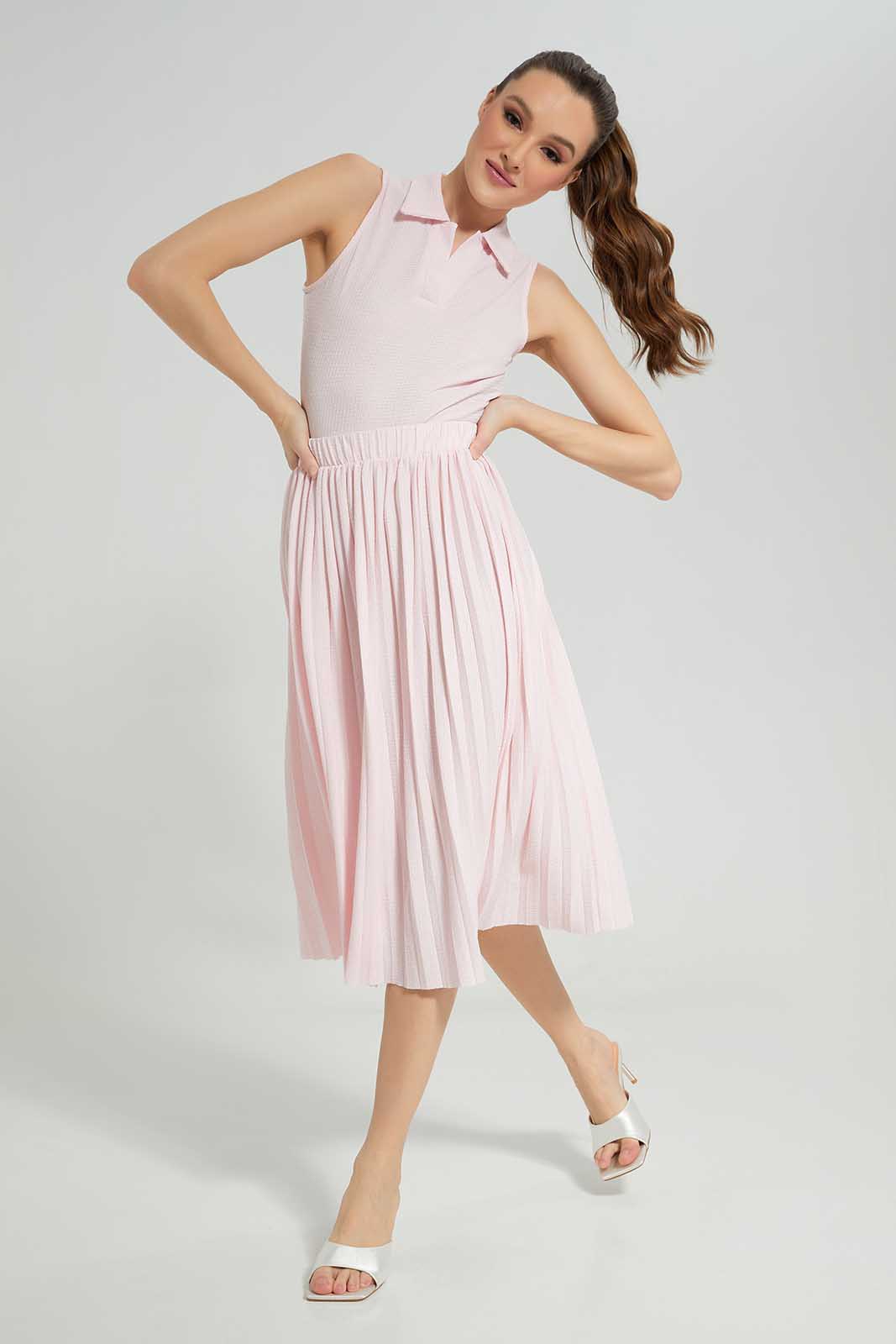 Redtag-Pink-Textured-Top-Category:Tops,-Colour:Apricot,-Deals:New-In,-Filter:Women's-Clothing,-LDC,-LDC-Tops,-New-In-LDC-APL,-Non-Sale,-Section:Women,-W22A-Women's-