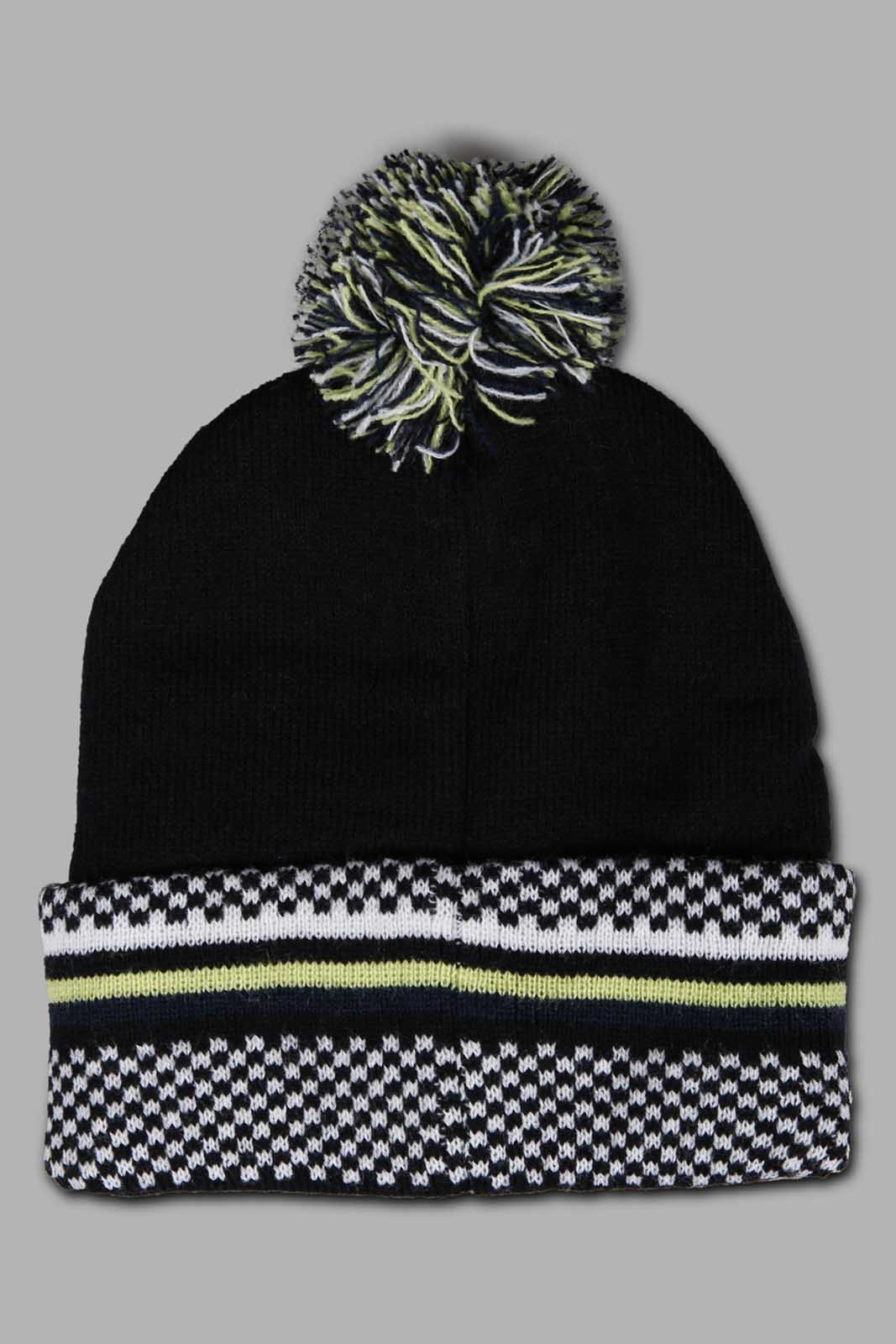 Redtag-Multi-Colour-Knitte-Cap-BOY-Caps-&-Hats,-Category:Caps-&-Hats,-Colour:Assorted,-Filter:Boys-Accessories,-New-In,-New-In-BOY-ACC,-Non-Sale,-Section:Boys-(0-to-14Yrs),-W22A-Boys-