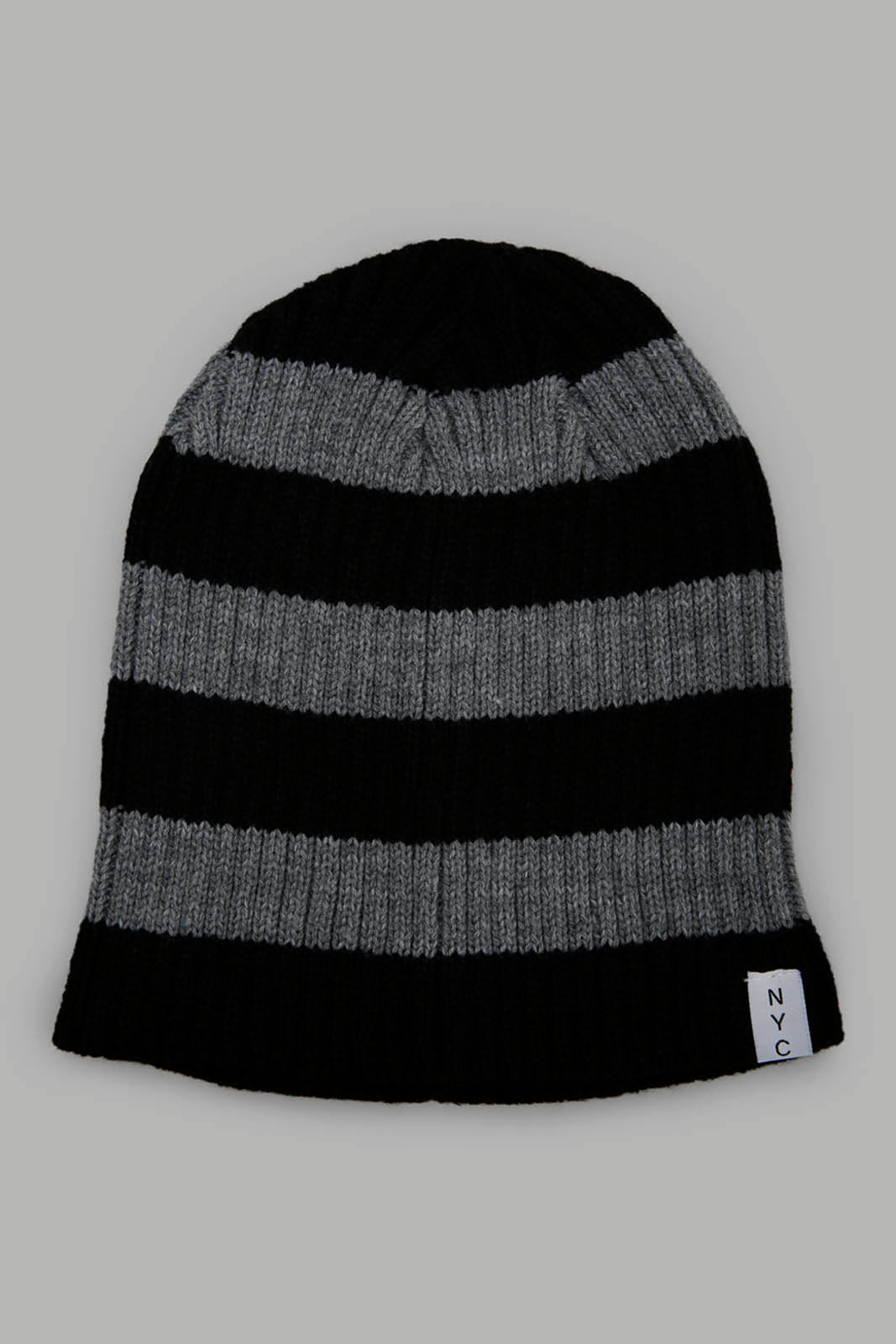 Redtag-Grey-And-White-Knitte-Cap-BOY-Caps-&-Hats,-Category:Caps-&-Hats,-Colour:Assorted,-Filter:Boys-Accessories,-New-In,-New-In-BOY-ACC,-Non-Sale,-Section:Boys-(0-to-14Yrs),-W22A-Boys-