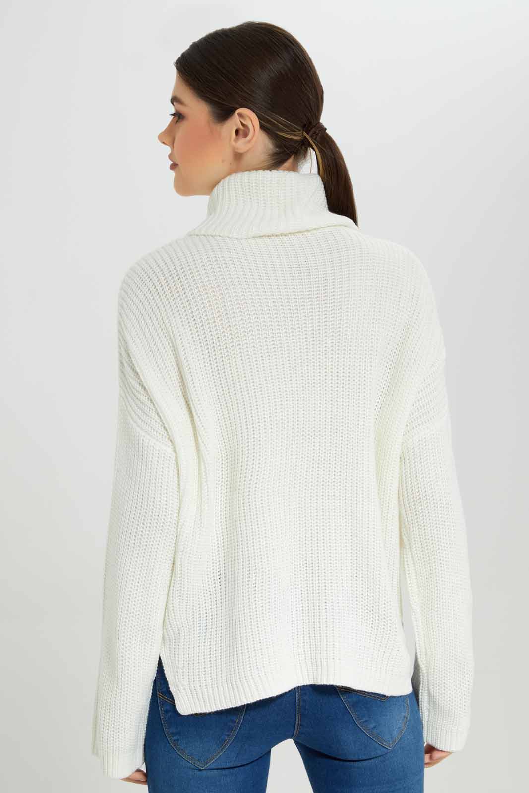 Redtag-Black-Turtle-Neck-Long-Sleeve-Pullover-Category:Pullovers,-Colour:Black,-Deals:New-In,-Dept:Ladieswear,-EHW,-Filter:Women's-Clothing,-New-In-Women-APL,-Non-Sale,-Section:Women,-W22B,-Women-Pullovers-Women's-
