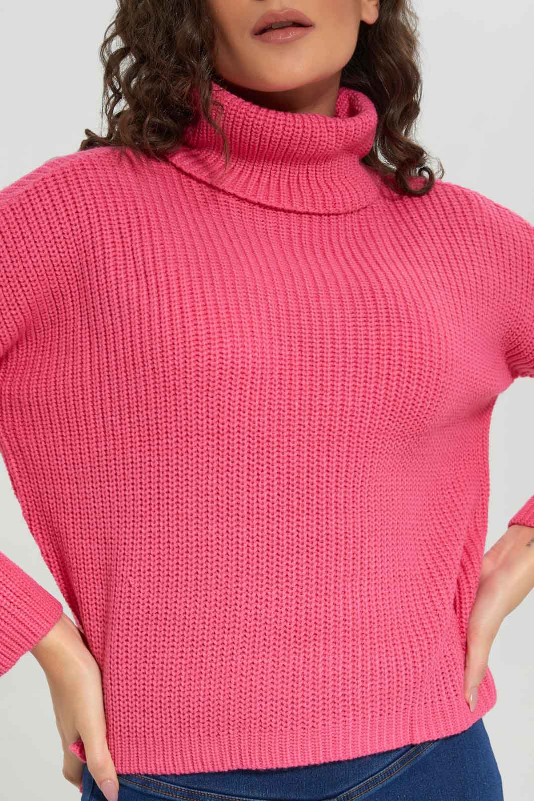 Redtag-Ivory-Turtle-Neck-Long-Sleeve-Pullover-Category:Pullovers,-Colour:Ivory,-Deals:New-In,-EHW,-Filter:Women's-Clothing,-New-In-Women-APL,-Non-Sale,-Section:Women,-W22B,-Women-Pullovers-Women's-