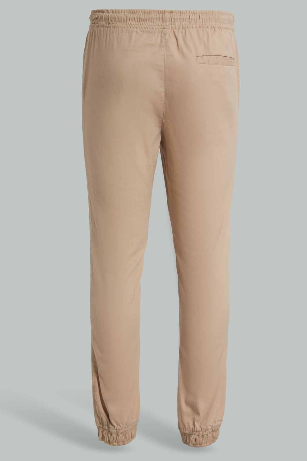 Redtag-Beige-Jogger-Category:Trousers,-Colour:Beige,-Deals:New-In,-Filter:Men's-Clothing,-Men-Trousers,-New-In-Men-APL,-Non-Sale,-Section:Men,-TBL,-W22A-Men's-