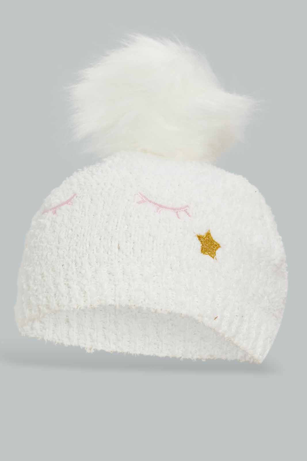 Redtag-Assorted-Infant-Girl-Cap-Set-Of-2-Category:Caps-&-Hats,-Colour:Assorted,-Filter:Girls-Accessories,-GIR-Caps-&-Hats,-New-In,-New-In-GIR-ACC,-Non-Sale,-Section:Girls-(0-to-14Yrs),-W22A-Girls-