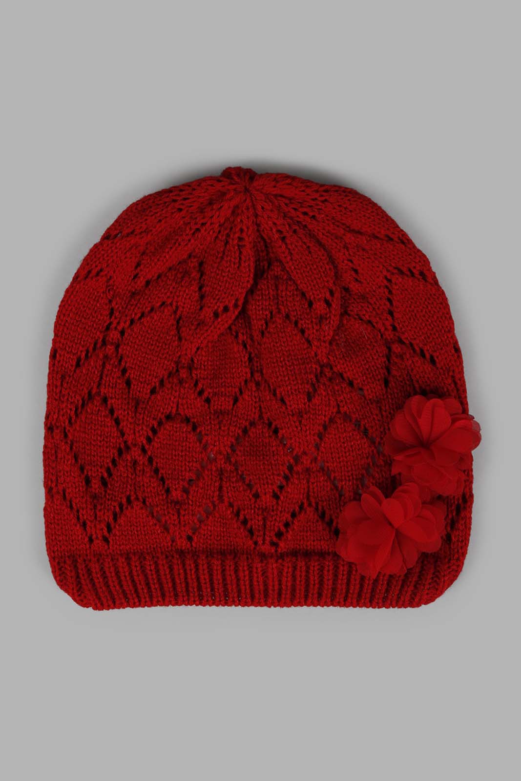 Redtag-Red-Embellished-Set-Of-2-Knitted-Cap-&-Gloves-Category:Knitted-Accessories,-Colour:Red,-Filter:Girls-Accessories,-GIR-Knitted-Accessories,-New-In,-New-In-GIR-ACC,-Non-Sale,-Section:Girls-(0-to-14Yrs),-W22A-Girls-