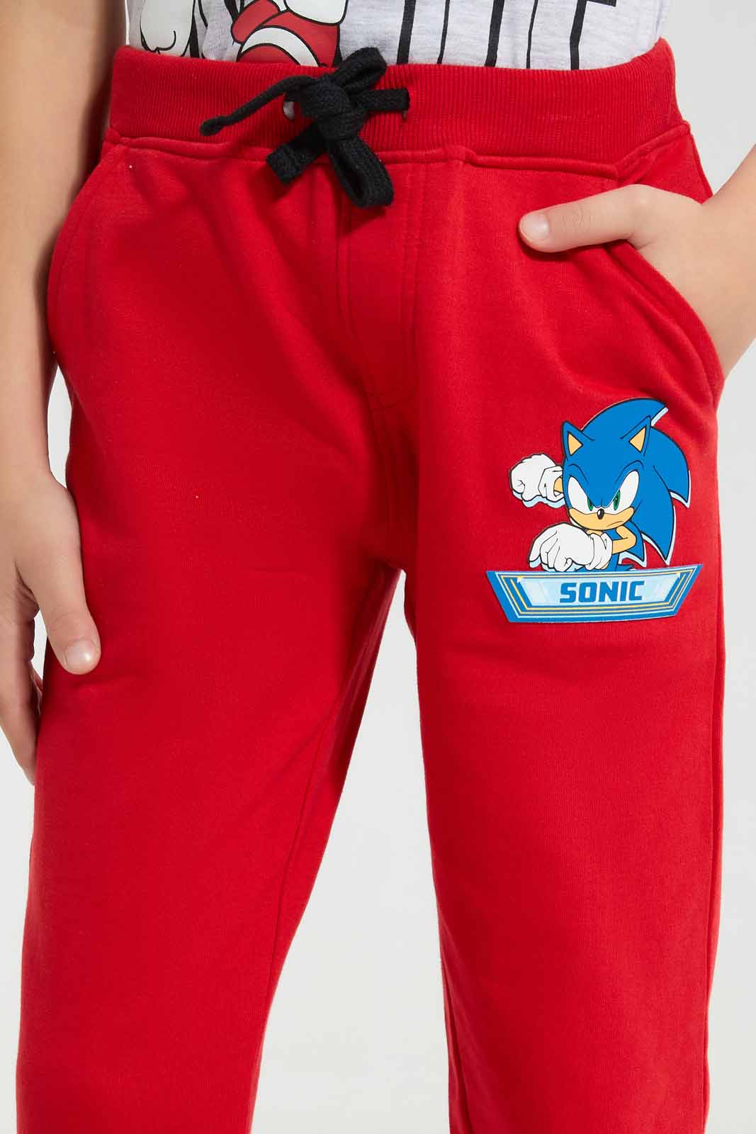 Redtag-Red-Sonic-Jog-Pant-BOY-Joggers,-Category:Joggers,-CHR,-Colour:Red,-Deals:New-In,-Filter:Boys-(2-to-8-Yrs),-New-In-BOY-APL,-Non-Sale,-Section:Boys-(0-to-14Yrs),-TBL,-W22A-Boys-2 to 8 Years