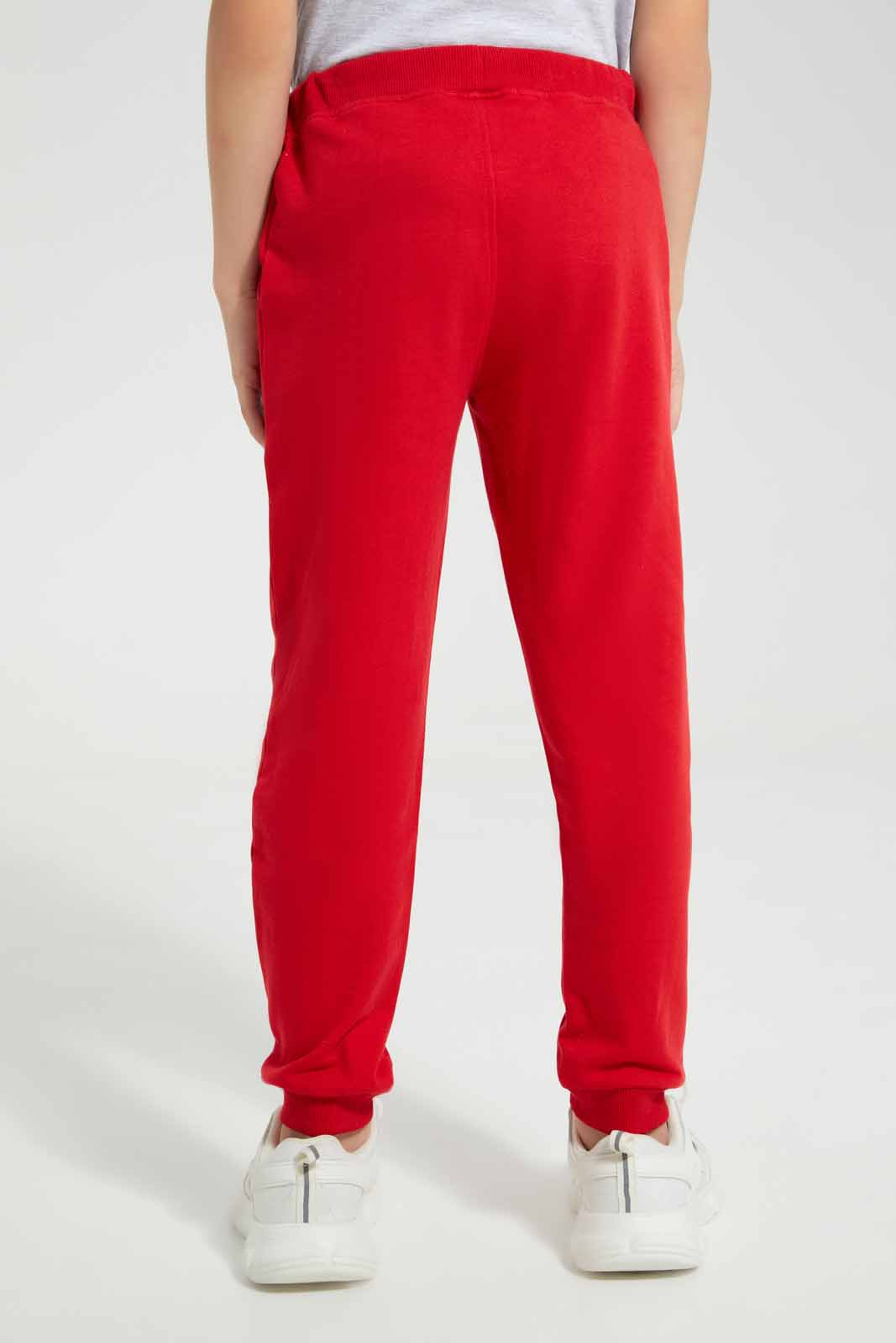 Redtag-Red-Sonic-Jog-Pant-BOY-Joggers,-Category:Joggers,-CHR,-Colour:Red,-Deals:New-In,-Filter:Boys-(2-to-8-Yrs),-New-In-BOY-APL,-Non-Sale,-Section:Boys-(0-to-14Yrs),-TBL,-W22A-Boys-2 to 8 Years