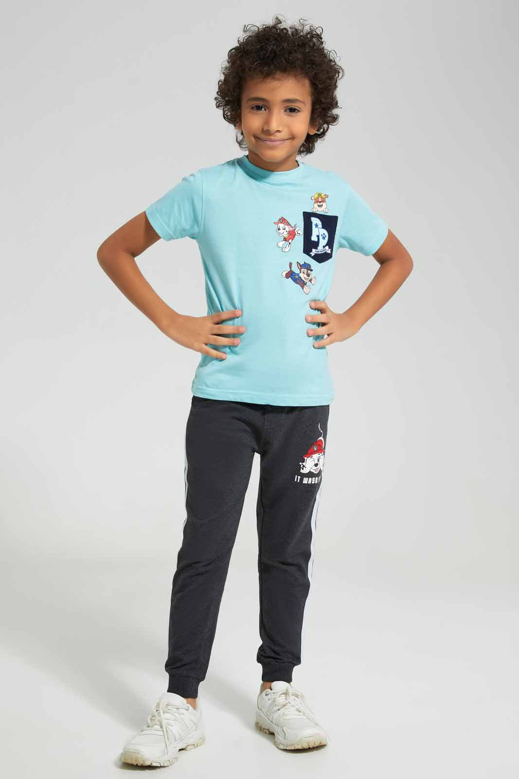 Redtag-Charcoal-Paw-Patrol-Jog-Pant-BOY-Joggers,-Category:Joggers,-CHR,-Colour:Charcoal,-Deals:3-For-90,-Deals:New-In,-Filter:Boys-(2-to-8-Yrs),-New-In-BOY-APL,-Section:Boys-(0-to-14Yrs),-TBL,-W22A-Boys-2 to 8 Years