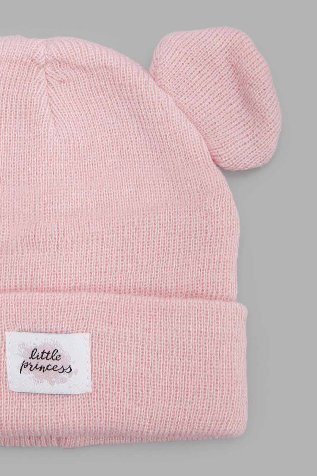 Redtag-Multi-Colour-Knitted-Cap-Set-Of-3-Category:Caps-&-Hats,-Colour:Assorted,-Filter:Girls-Accessories,-GIR-Caps-&-Hats,-New-In,-New-In-GIR-ACC,-Non-Sale,-Section:Girls-(0-to-14Yrs),-W22B-Girls-