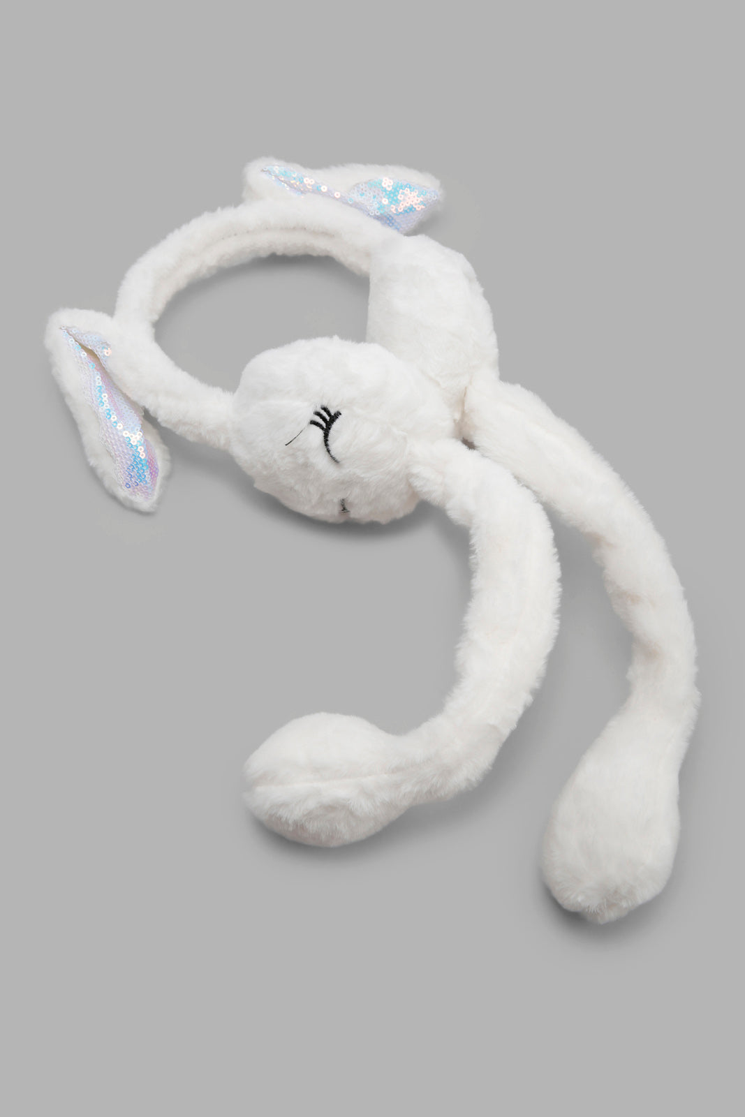Redtag-White-Earmuff-Category:Knitted-Accessories,-CHR,-Colour:White,-Filter:Girls-Accessories,-GIR-Knitted-Accessories,-New-In,-New-In-GIR-ACC,-Non-Sale,-Section:Girls-(0-to-14Yrs),-W22A-Girls-