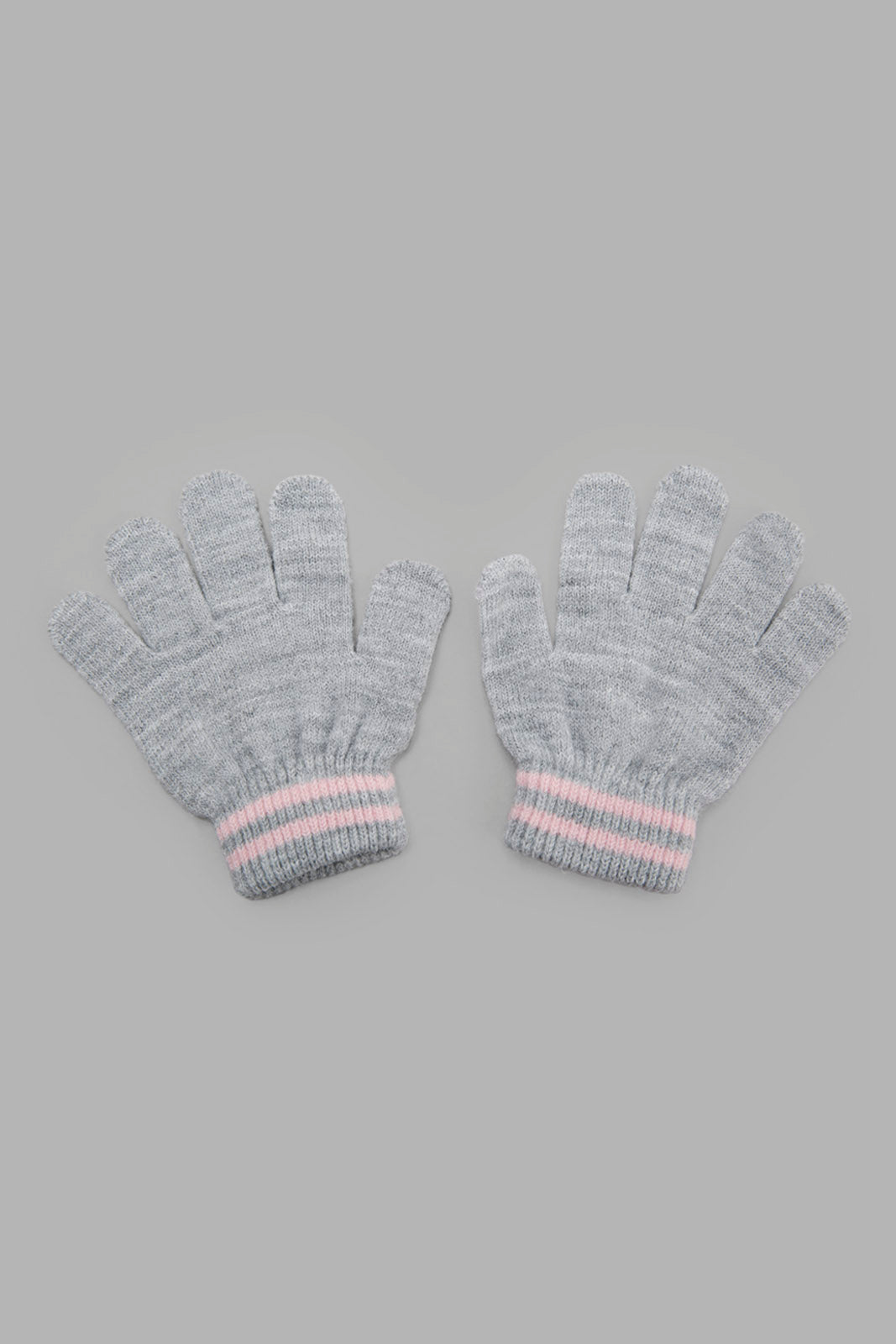 Redtag-Grey-Embellished-Set-Of-2-Knitted-Cap-&-Gloves-Category:Knitted-Accessories,-Colour:Grey,-Filter:Girls-Accessories,-GIR-Knitted-Accessories,-New-In,-New-In-GIR-ACC,-Non-Sale,-Section:Girls-(0-to-14Yrs),-W22B-Girls-
