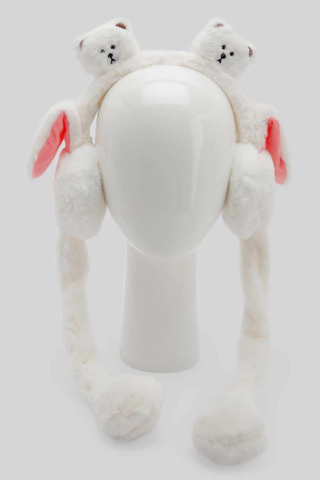 Redtag-White-Embelished-Earmuff-Category:Knitted-Accessories,-Colour:White,-Filter:Girls-Accessories,-GIR-Knitted-Accessories,-New-In,-New-In-GIR-ACC,-Non-Sale,-Section:Girls-(0-to-14Yrs),-W22B-Girls-
