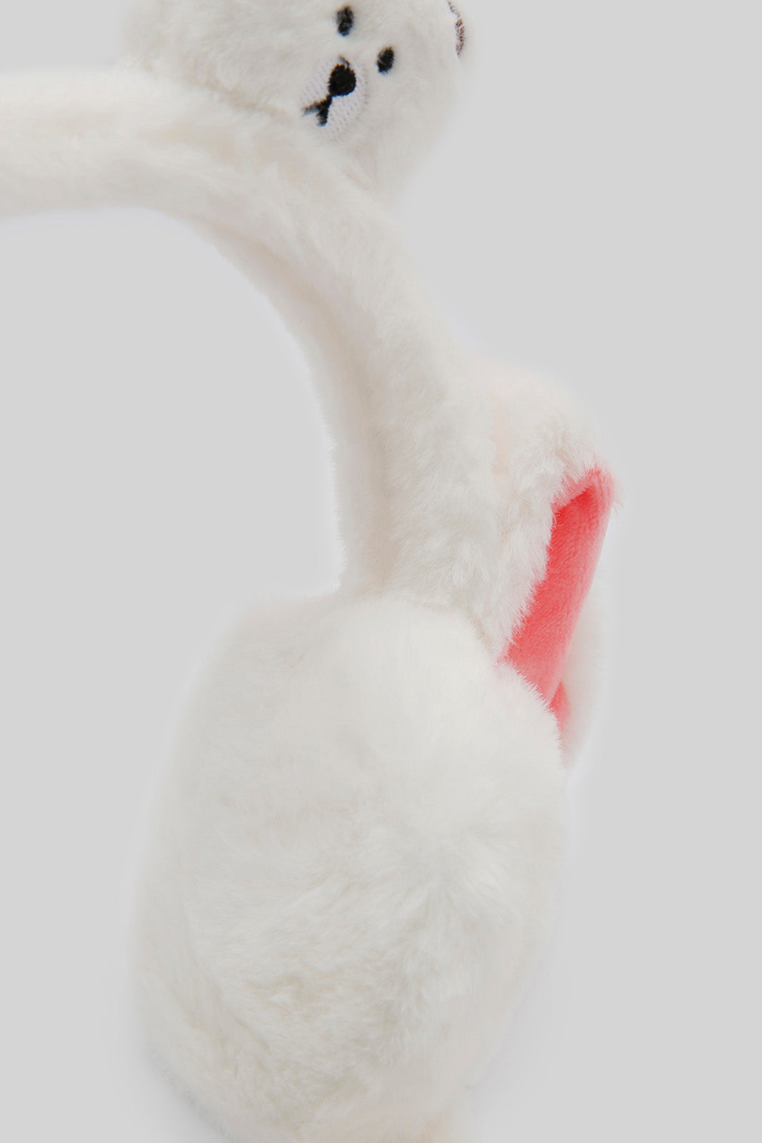 Redtag-White-Embelished-Earmuff-Category:Knitted-Accessories,-Colour:White,-Filter:Girls-Accessories,-GIR-Knitted-Accessories,-New-In,-New-In-GIR-ACC,-Non-Sale,-Section:Girls-(0-to-14Yrs),-W22B-Girls-