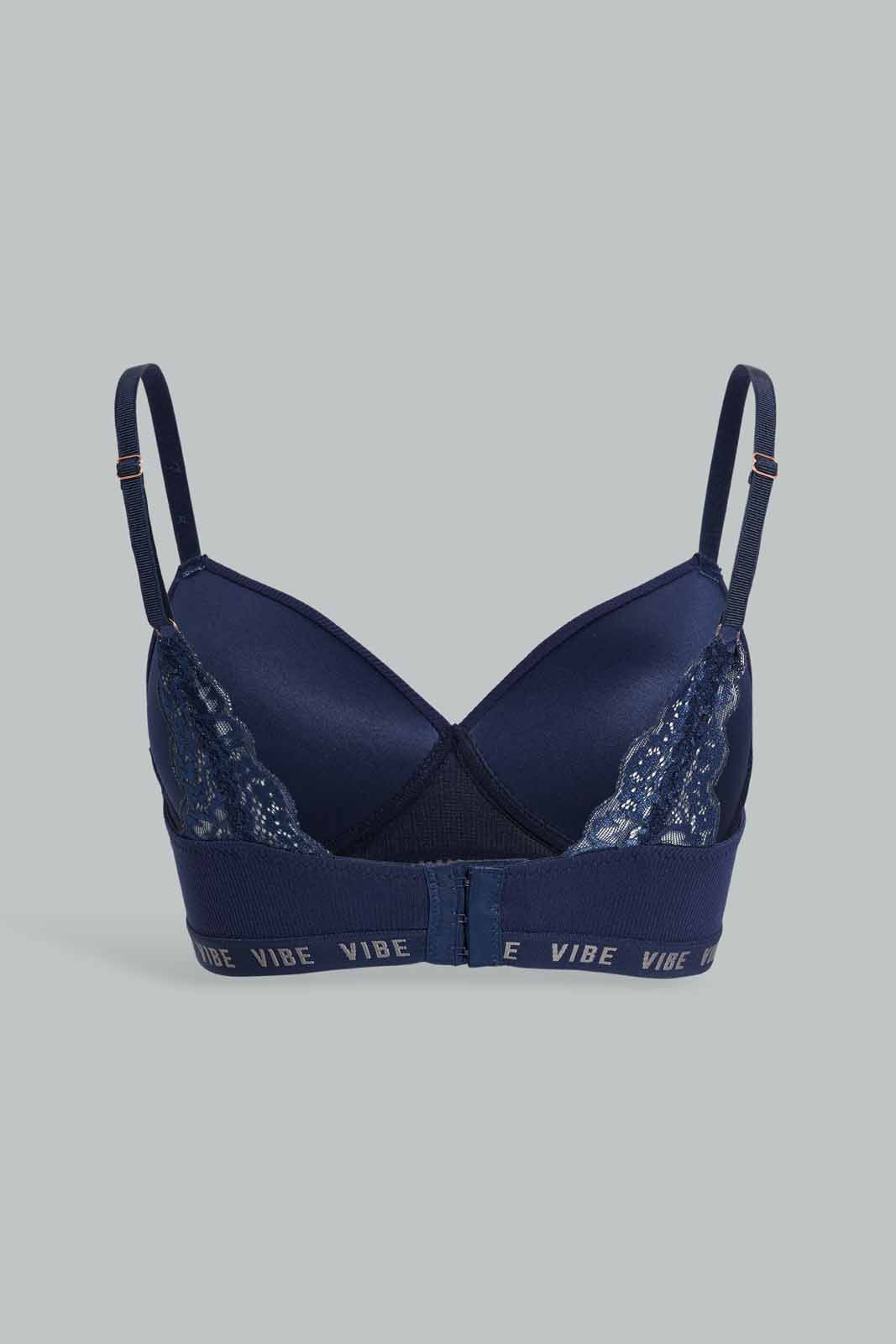 Redtag-LAD-Navy-/-Off-white-2-Pack-NON-Wired-Bra-Category:Bras,-Colour:Assorted,-Deals:New-In,-Filter:Women's-Clothing,-New-In-Women-APL,-Non-Sale,-Section:Women,-W22A,-Women-Bras--