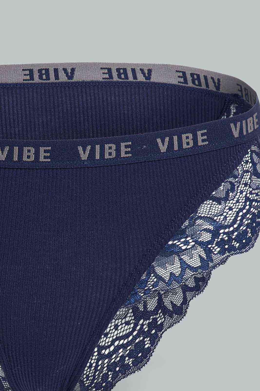 Redtag-Lad-Navy-/-Off-White-2-Pack-Boyleg-Brief-Category:Briefs,-Colour:Assorted,-Deals:New-In,-Filter:Women's-Clothing,-New-In-Women-APL,-Non-Sale,-Section:Women,-W22A,-Women-Briefs--
