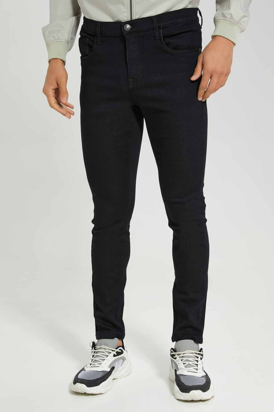 Redtag-Black-5-Pocket-Jeans-Category:Jeans,-Colour:Black,-Deals:New-In,-Filter:Men's-Clothing,-Men-Jeans,-New-In-Men-APL,-Non-Sale,-Section:Men,-TBL,-W22O-Men's-
