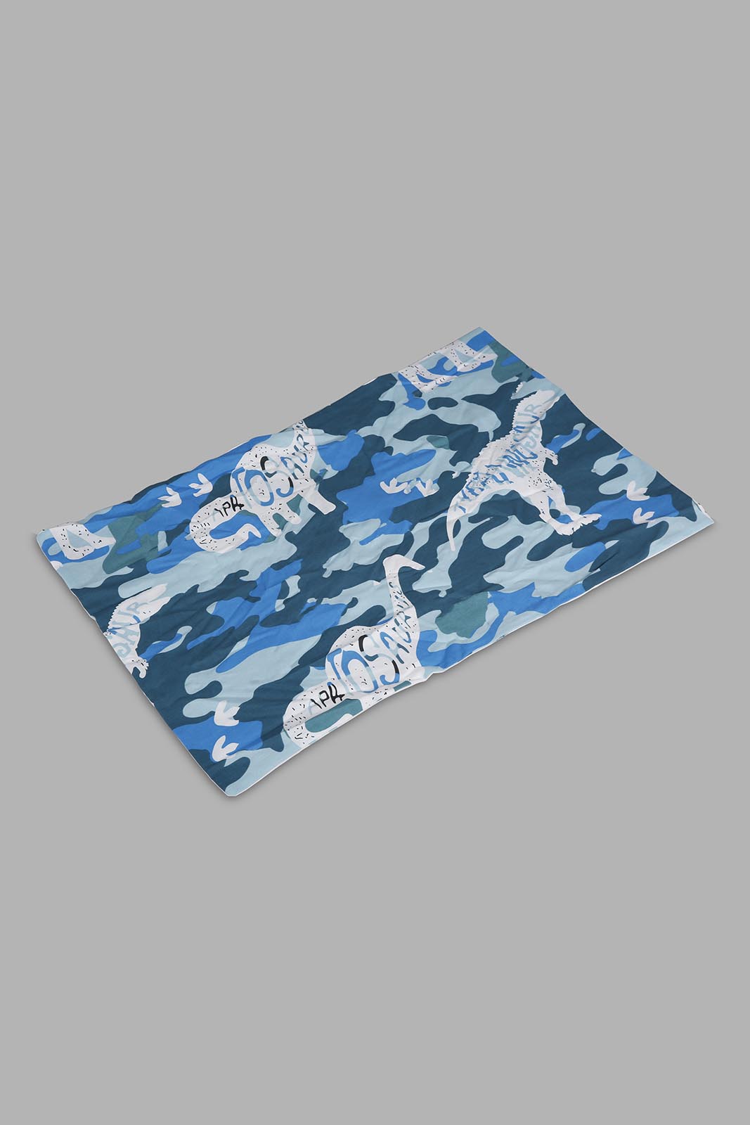 Redtag-Blue-Dinosaur-Print-2-Pc-Reversible-Comforter-Set-(Single-Size)-Category:Comforters,-Colour:Blue,-Deals:New-In,-Filter:Home-Bedroom,-HMW-BED-Comforters,-New-In-HMW-BED,-Non-Sale,-Section:Homewares,-W22A-Home-Bedroom-