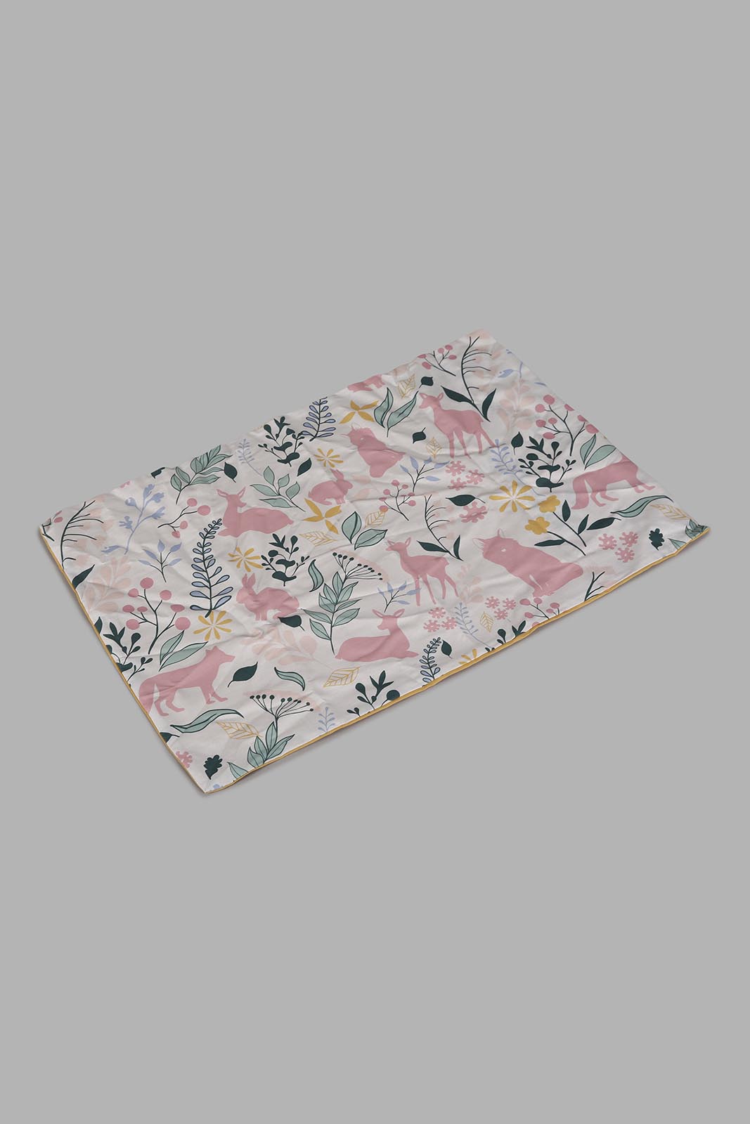 Redtag-Pink-Floral-Print-2-Pc-Comforter-Set-(Single-Size)-Category:Comforters,-Colour:Pink,-Deals:New-In,-Filter:Home-Bedroom,-HMW-BED-Comforters,-New-In-HMW-BED,-Non-Sale,-Section:Homewares,-W22A-Home-Bedroom-