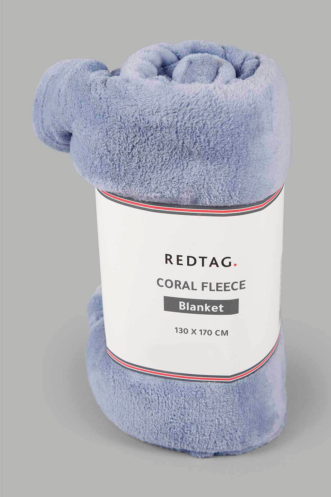 Redtag-Blue-Fleece-Blanket-Category:Blankets,-Colour:Blue,-Deals:New-In,-Filter:Home-Bedroom,-HMW-BED-Blankets,-New-In-HMW-BED,-Non-Sale,-Section:Homewares,-W22A-Home-Bedroom-
