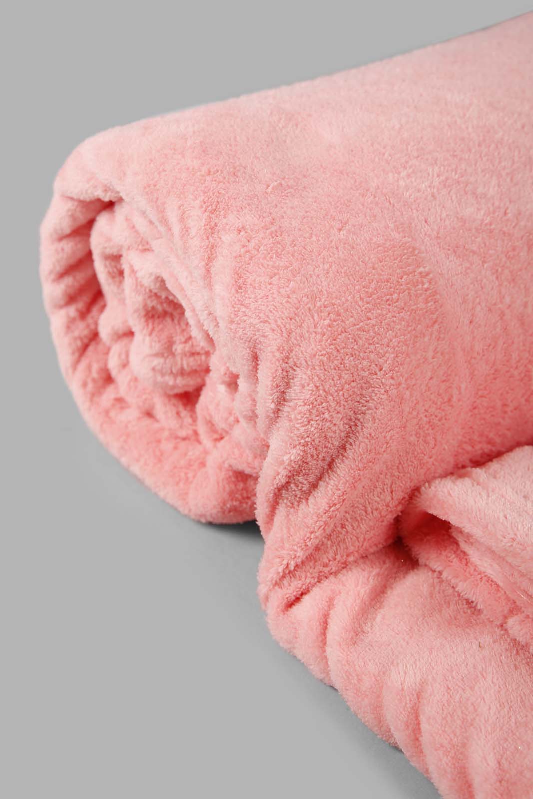 Redtag-Pink-Fleece-Blanket-Category:Blankets,-Colour:Pink,-Deals:New-In,-Filter:Home-Bedroom,-HMW-BED-Blankets,-New-In-HMW-BED,-Non-Sale,-Section:Homewares,-W22A-Home-Bedroom-