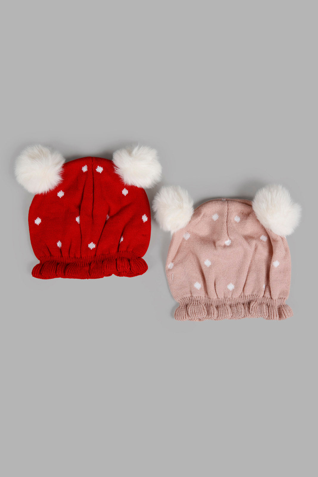 Redtag-Assorted-Infant-Girl-Cap-Set-Of-2-Category:Caps-&-Hats,-Colour:Assorted,-Filter:Girls-Accessories,-GIR-Caps-&-Hats,-New-In,-New-In-GIR-ACC,-Non-Sale,-Section:Girls-(0-to-14Yrs),-W22A-Girls-