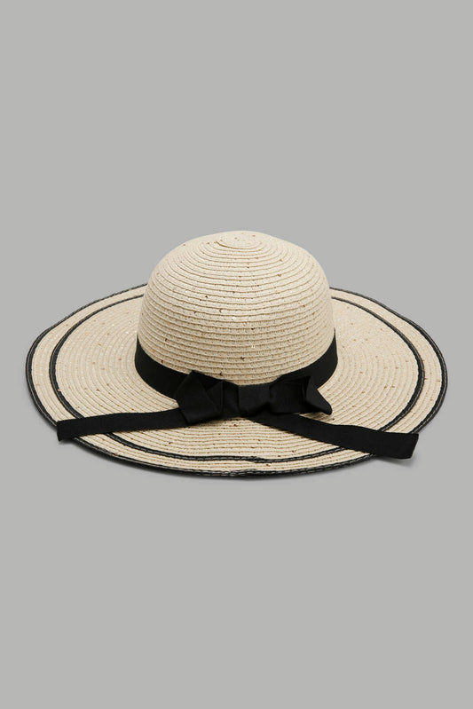 Redtag-Beige-Embellished-Hat-Category:Caps-&-Hats,-Colour:Beige,-Filter:Women's-Accessories,-New-In,-New-In-Women-ACC,-Non-Sale,-Section:Women,-W22A,-Women-Caps-&-Hats-Women-