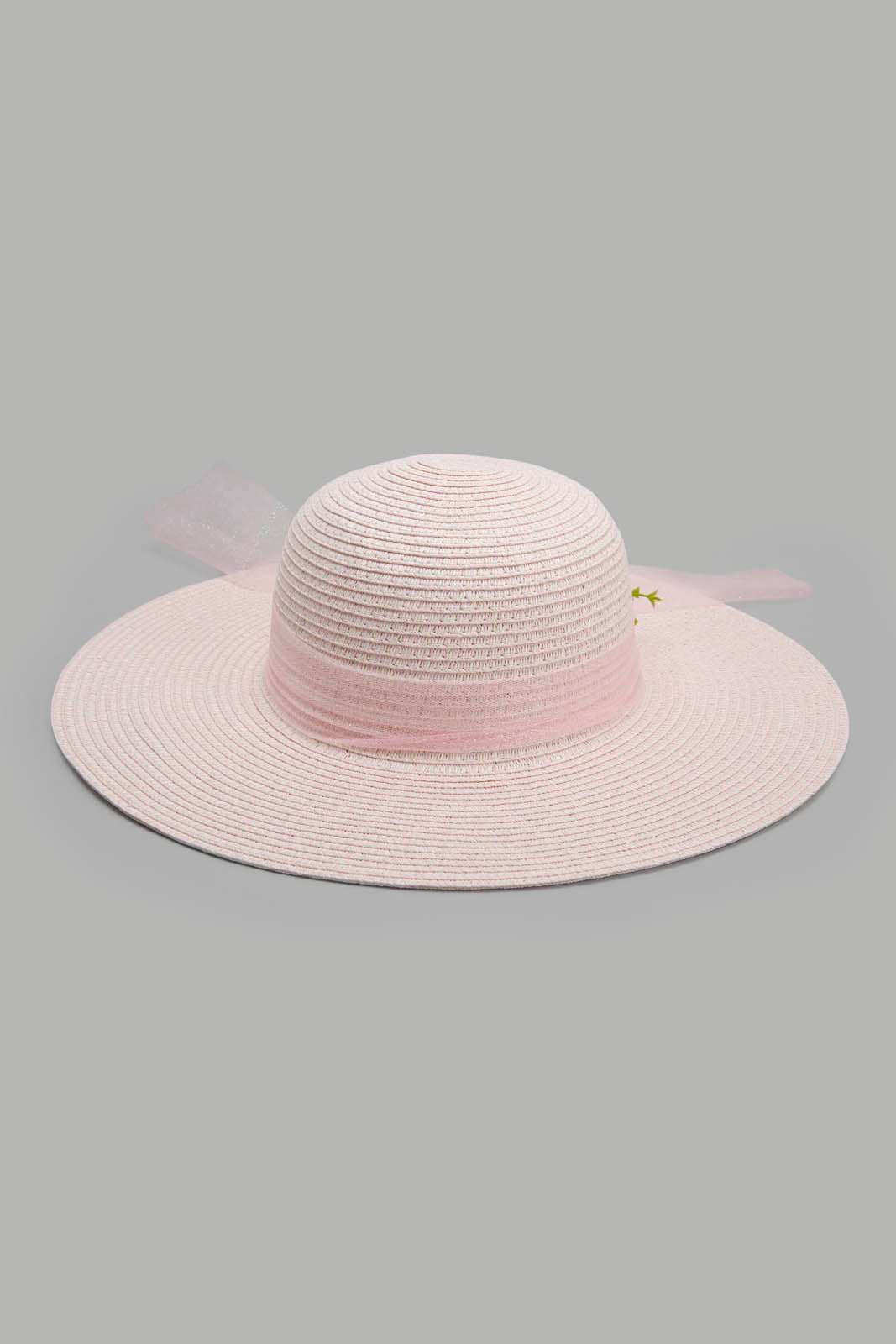 Redtag-Pink-Floral-Embellished-Hat-Category:Caps-&-Hats,-Colour:Pink,-Filter:Women's-Accessories,-New-In,-New-In-Women-ACC,-Non-Sale,-Section:Women,-W22A,-Women-Caps-&-Hats-Women-