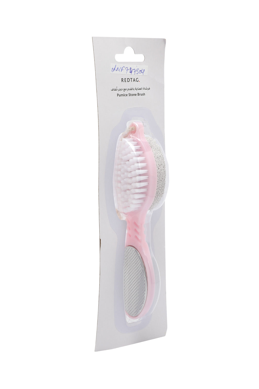 Redtag-Pink-Pumice-Stone-Brush-Category:Cleaning-Kit,-Colour:Pink,-Filter:Travel-Accessories,-IMP-Bath-Brush,-New-In,-New-In-IMP-ACC,-Non-Sale,-Section:Homewares,-W22O-Home-Accessories-