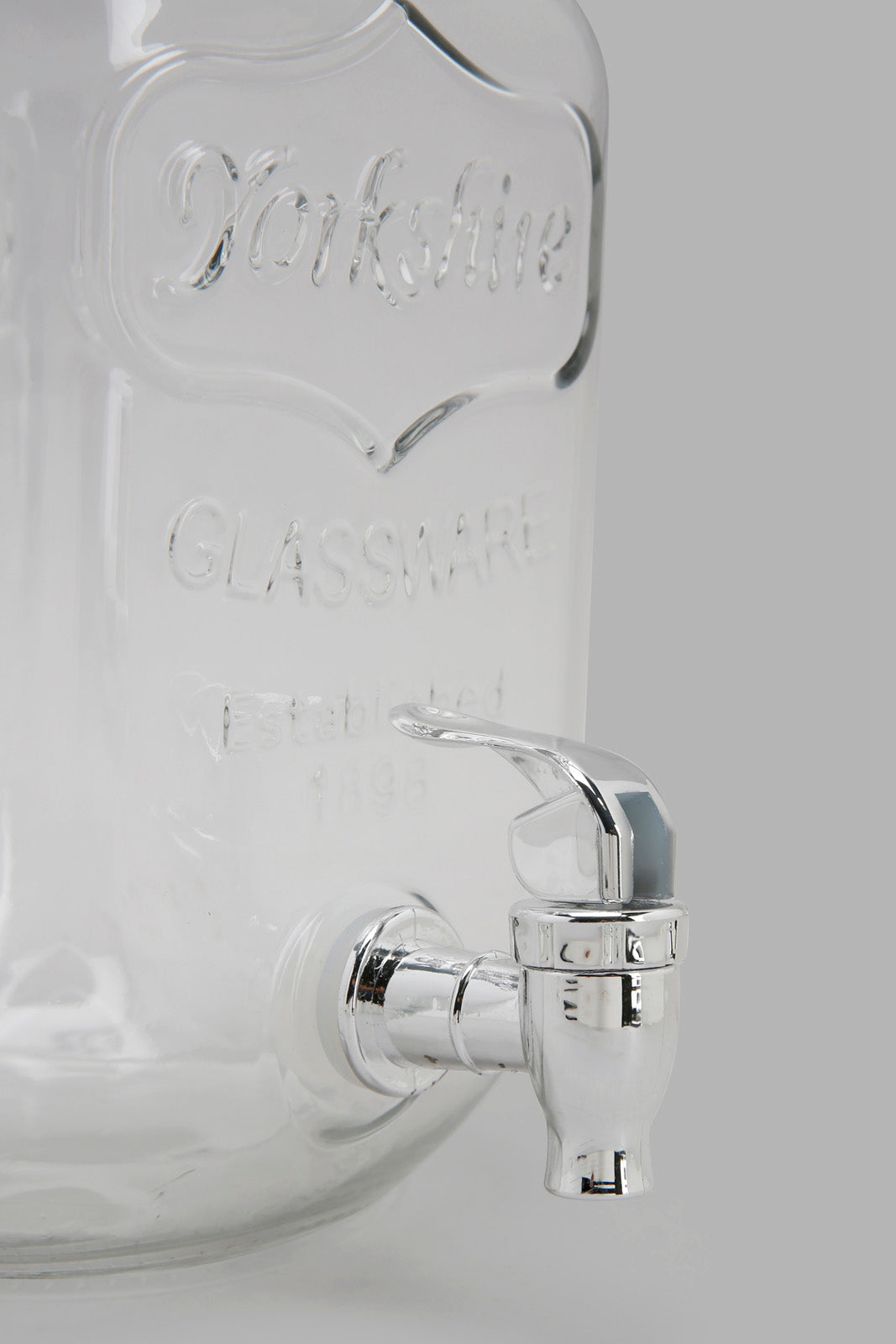 Redtag-Clear-Beverage-Dispenser-Category:Dispensers,-Colour:White,-Deals:New-In,-Filter:Home-Dining,-HMW-DIN-Drinkware,-New-In-HMW-DIN,-Non-Sale,-Section:Homewares,-W22A-Home-Dining-