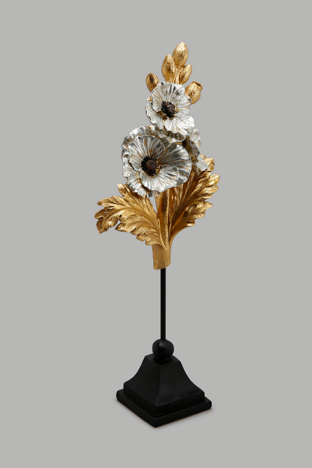 Redtag-Brown-Floral-Decorative-Table-Top-Category:Artefact,-Colour:Brown,-Deals:New-In,-Filter:Home-Decor,-HMW-HOM-Decorative-Accessories,-New-In-HMW-HOM,-Non-Sale,-Section:Homewares,-W22A-Home-Decor-