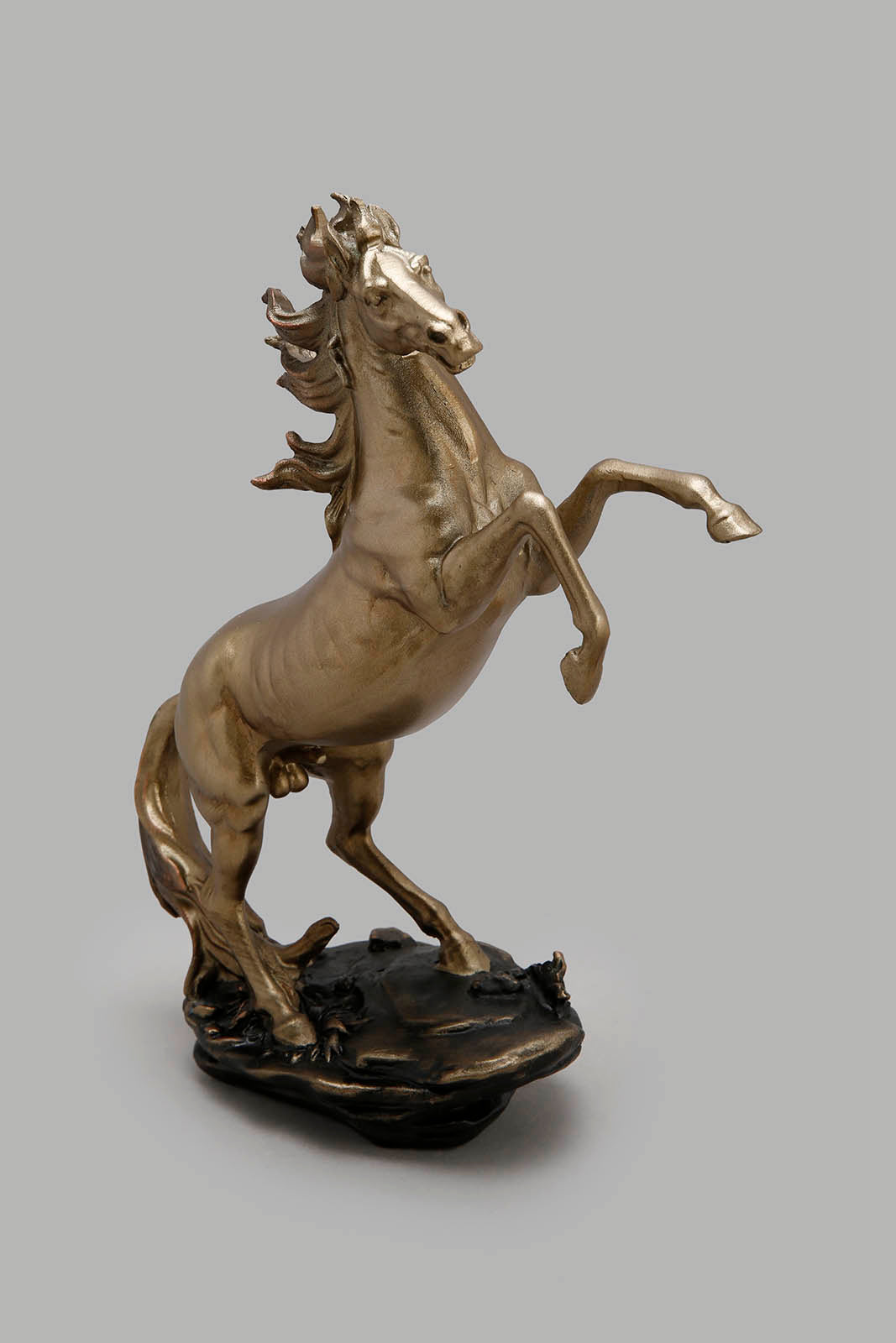 Redtag-Gold-Polyresin-Decorative-Horse-Category:Artefact,-Colour:Gold,-Deals:New-In,-Filter:Home-Decor,-HMW-HOM-Decorative-Accessories,-New-In-HMW-HOM,-Non-Sale,-Section:Homewares,-W22A-Home-Decor-