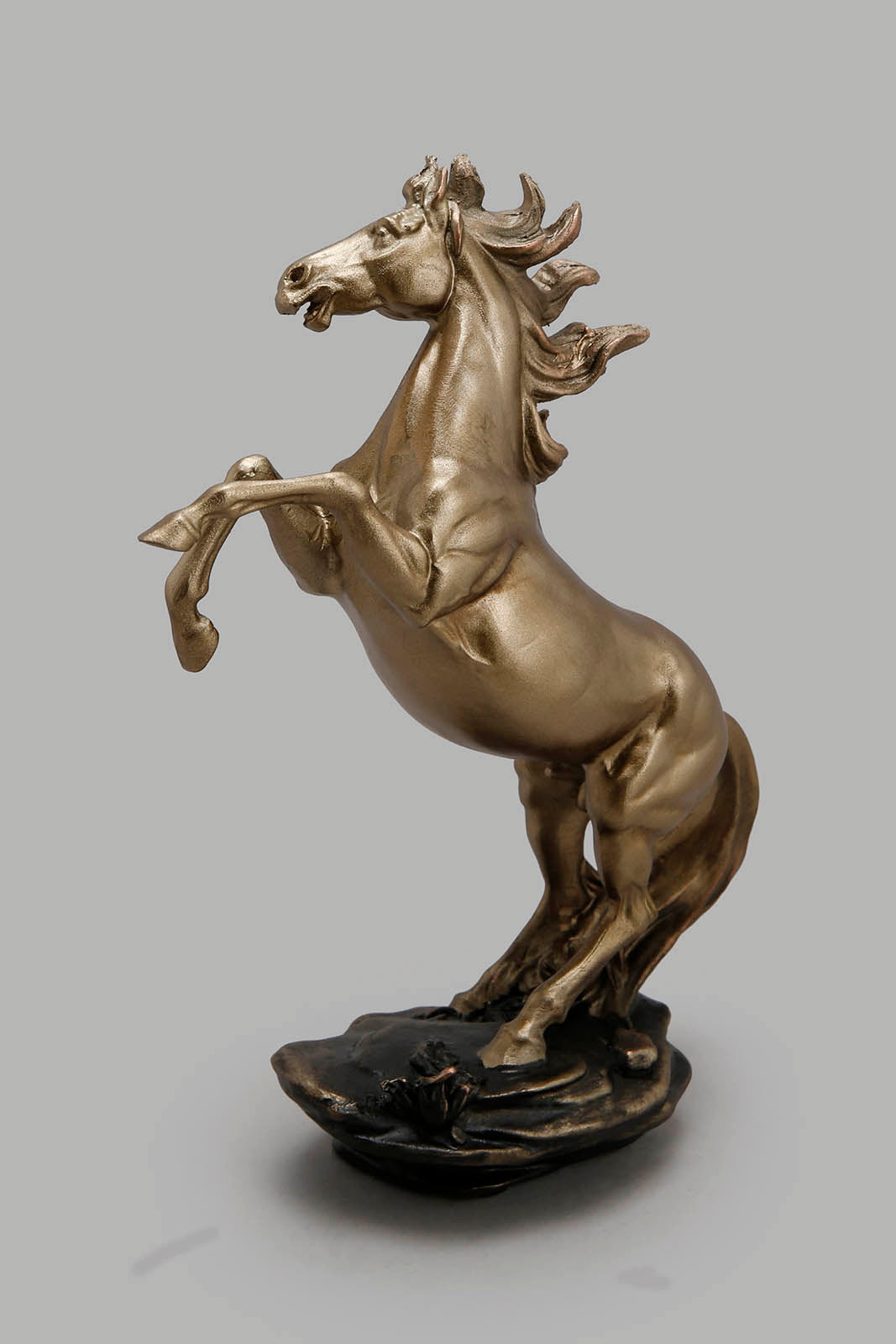 Redtag-Gold-Polyresin-Decorative-Horse-Category:Artefact,-Colour:Gold,-Deals:New-In,-Filter:Home-Decor,-HMW-HOM-Decorative-Accessories,-New-In-HMW-HOM,-Non-Sale,-Section:Homewares,-W22A-Home-Decor-