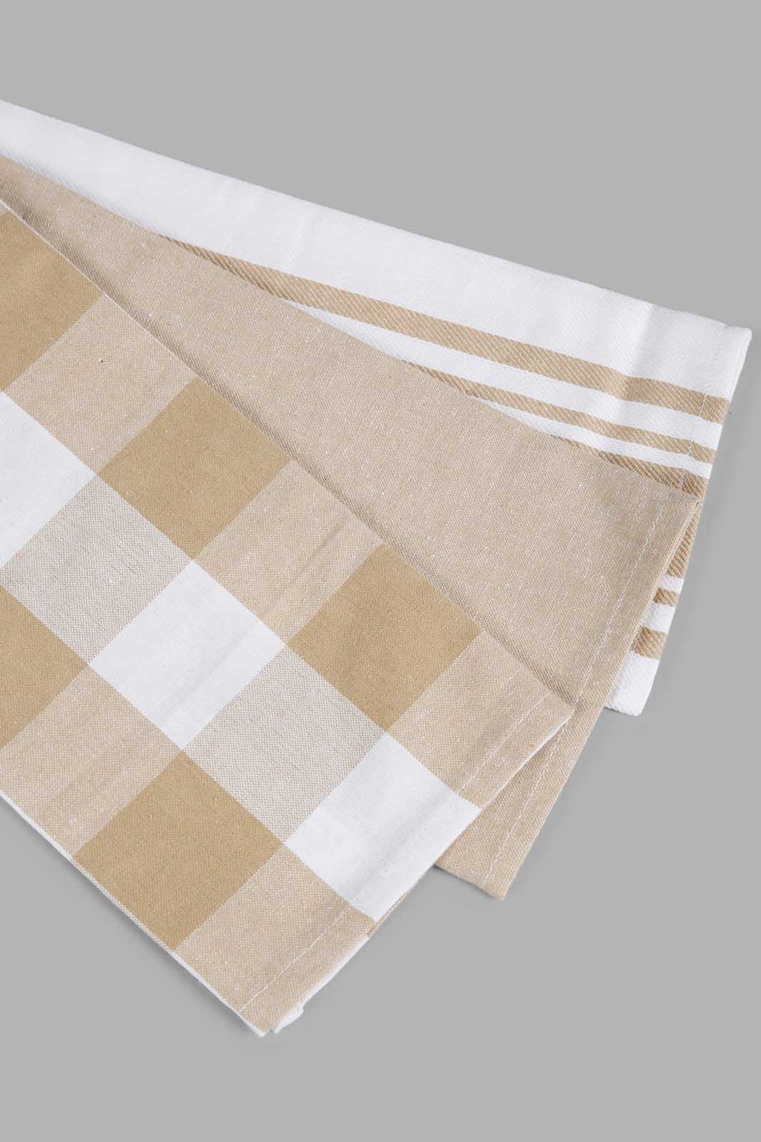 Redtag-Brown-Kitchen-Towel-Set-(3-Piece)-Category:Towels,-Colour:Brown,-Deals:New-In,-Filter:Home-Dining,-HMW-DIN-Kitchen-Accessories,-New-In-HMW-DIN,-Non-Sale,-Section:Homewares,-W22A-Home-Dining-