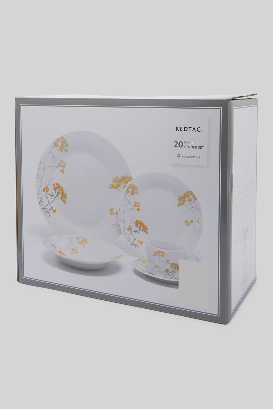 Redtag-Assorted-Floral-Design-Dinner-Set-(20-Piece)-Category:Dinner-Sets,-Colour:Assorted,-Deals:New-In,-Dept:Home,-Filter:Home-Dining,-HMW-DIN-Crockery,-New-In-HMW-DIN,-Non-Sale,-Section:Homewares,-W22B-Home-Dining-