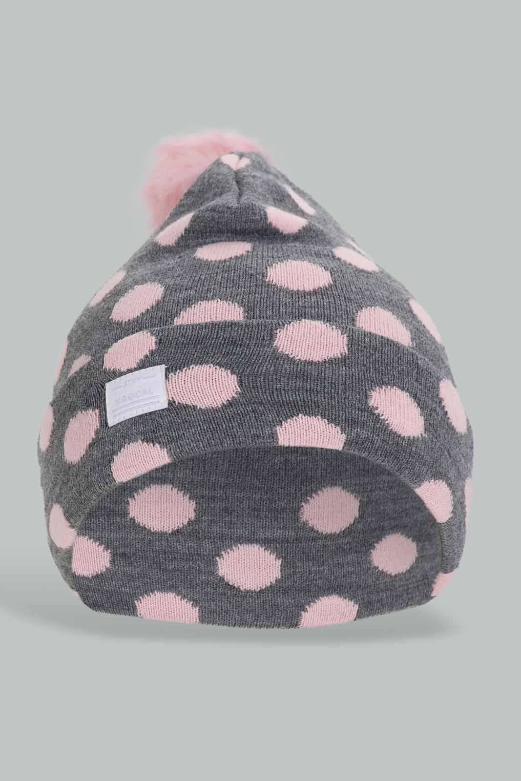 Redtag-Multi-Colour-Set-Of-2-Knitted-Cap-Category:Knitted-Accessories,-Colour:Assorted,-Dept:Girls,-Filter:Girls-Accessories,-GIR-Knitted-Accessories,-New-In,-New-In-GIR-ACC,-Non-Sale,-Section:Girls-(0-to-14Yrs),-W22A-Girls-