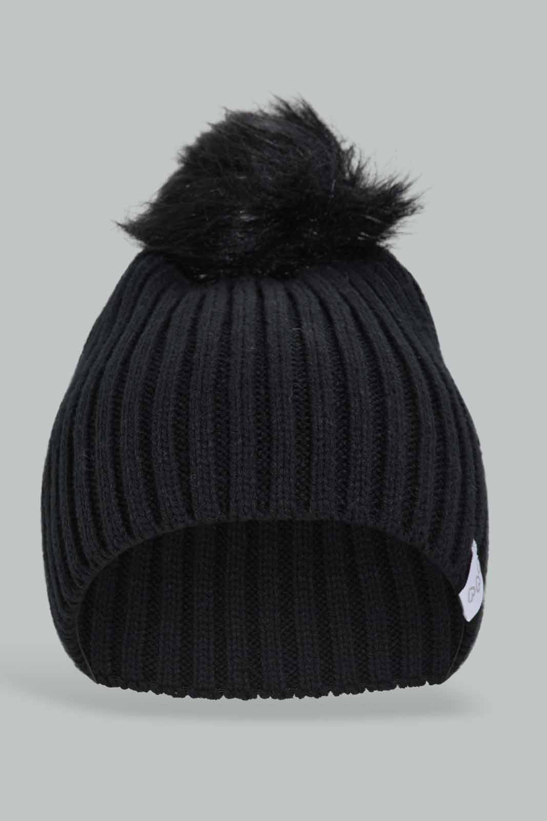 Redtag-Multi-Colour-Set-Of-2-Knitted-Cap-Category:Knitted-Accessories,-Colour:Assorted,-Dept:Girls,-Filter:Girls-Accessories,-GIR-Knitted-Accessories,-New-In,-New-In-GIR-ACC,-Non-Sale,-Section:Girls-(0-to-14Yrs),-W22A-Girls-