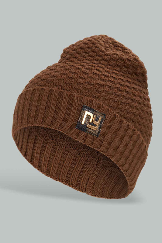 Redtag-Maroon-Colour-Knitted-Cap-Category:Knitted-Accessories,-Colour:Assorted,-Dept:Menswear,-Filter:Men's-Accessories,-Men-Knitted-Accessories,-New-In,-New-In-Men-ACC,-Non-Sale,-Section:Men,-W22B-Men's-