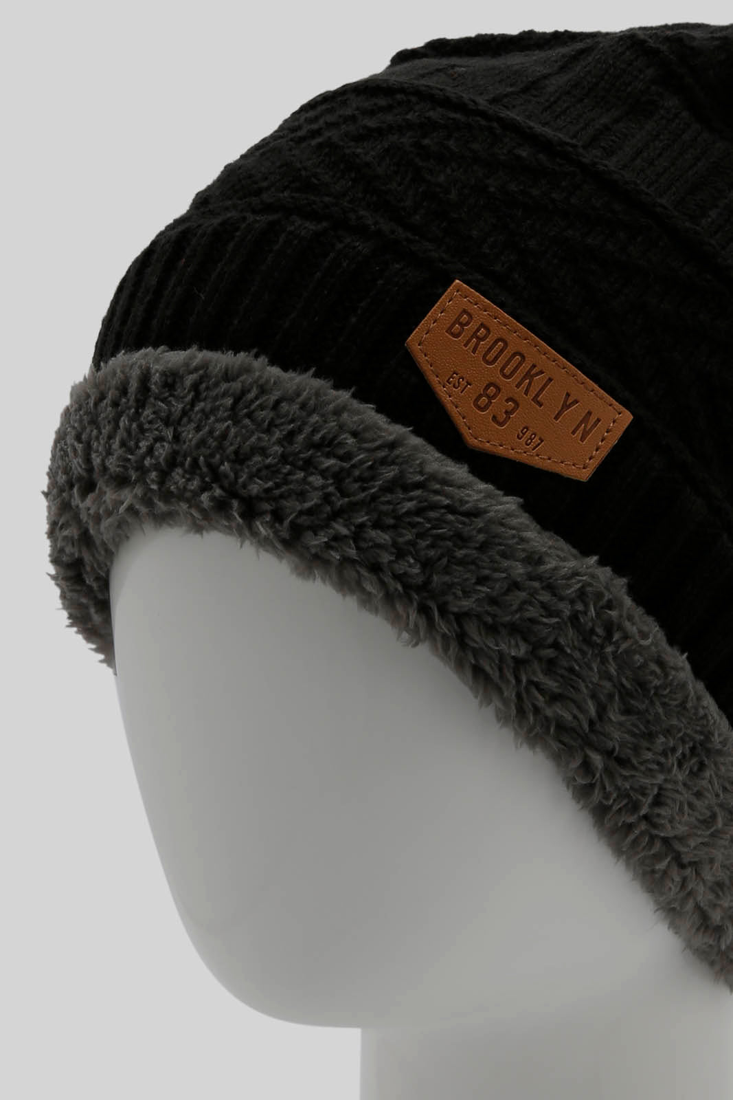 Redtag-Black-Colour-Knitted-Cap-Category:Knitted-Accessories,-Colour:Black,-Filter:Men's-Accessories,-Men-Knitted-Accessories,-New-In,-New-In-Men-ACC,-Non-Sale,-Section:Men,-W22B-Men's-