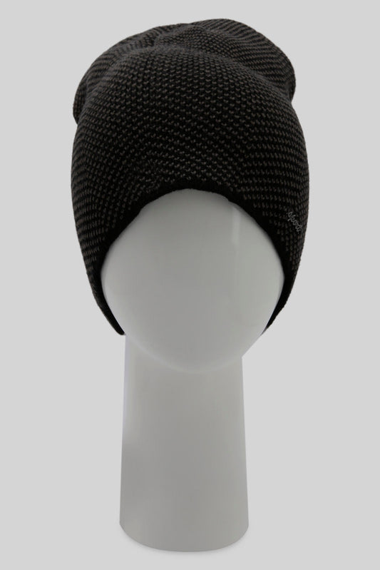 Redtag-Black-Colour-Knitted-Cap-Category:Knitted-Accessories,-Colour:Black,-Filter:Men's-Accessories,-Men-Knitted-Accessories,-New-In,-New-In-Men-ACC,-Non-Sale,-Section:Men,-W22B-Men's-