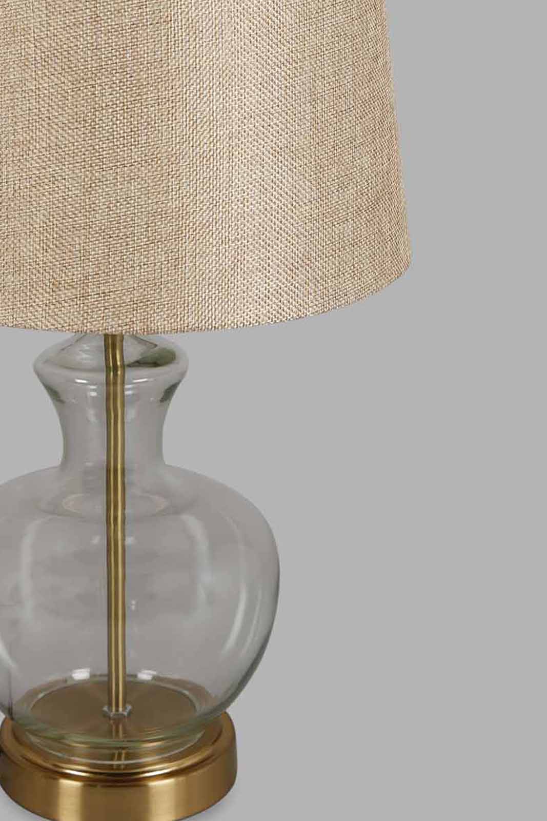 Redtag-Gold-Glass-&-Metal-Table-Lamp-Category:Lamps,-Colour:Gold,-Deals:New-In,-Filter:Home-Decor,-HMW-HOM-Lighting,-New-In-HMW-HOM,-Non-Sale,-Section:Homewares,-W22A-Home-Decor-