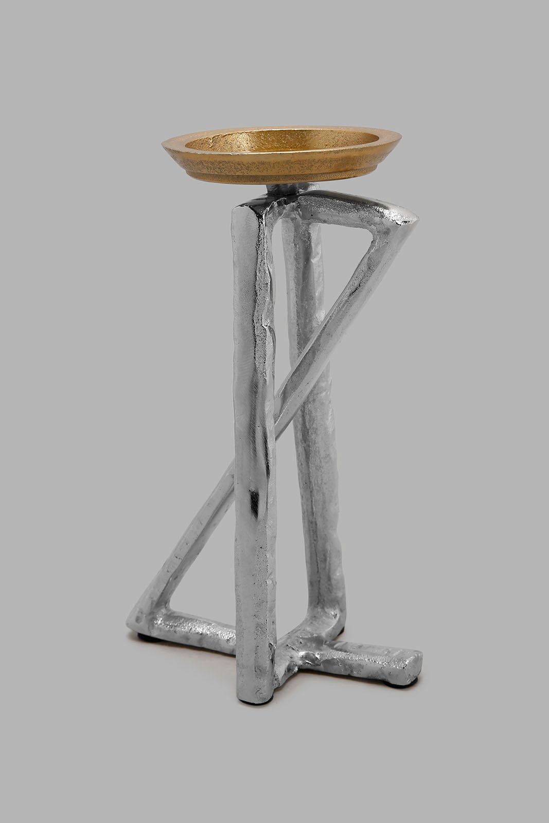 Redtag-Gold-Decorative-Candleholder-Category:Artefact,-Colour:Gold,-Deals:New-In,-Filter:Home-Decor,-HMW-HOM-Decorative-Accessories,-New-In-HMW-HOM,-Non-Sale,-Section:Homewares,-W22A-Home-Decor-
