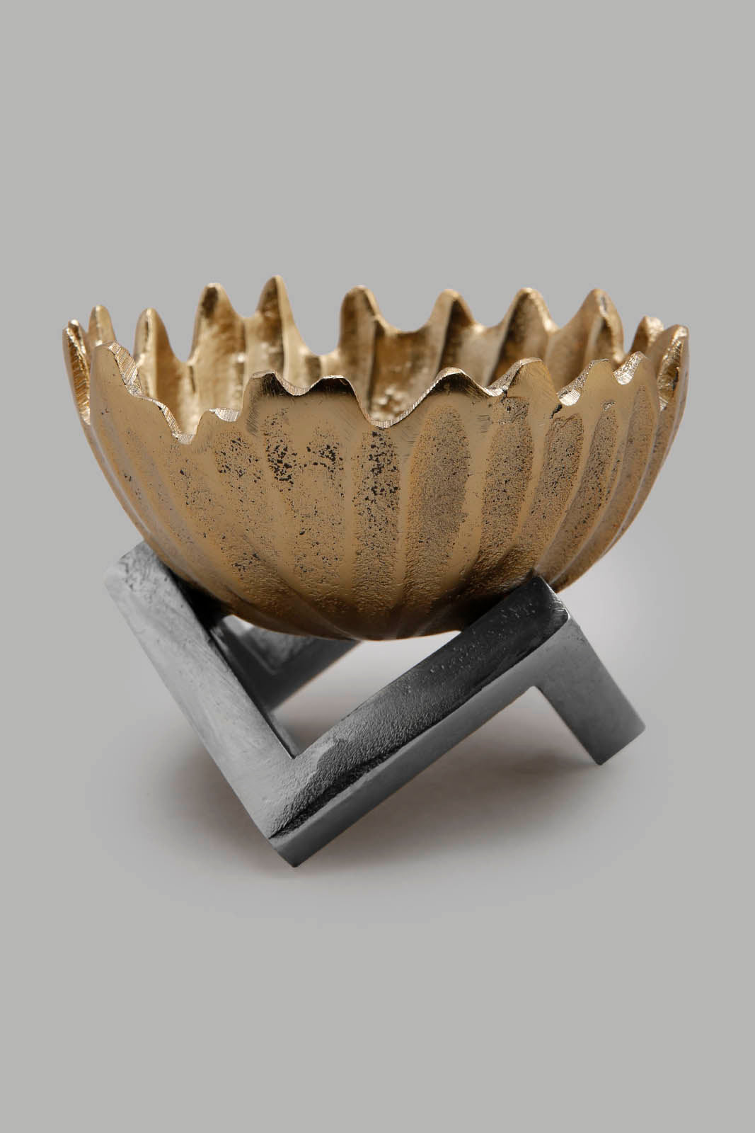 Redtag-Gold-Decorative-Bowl-Category:Artefact,-Colour:Gold,-Deals:New-In,-Filter:Home-Decor,-HMW-HOM-Decorative-Accessories,-New-In-HMW-HOM,-Non-Sale,-Section:Homewares,-W22A-Home-Decor-