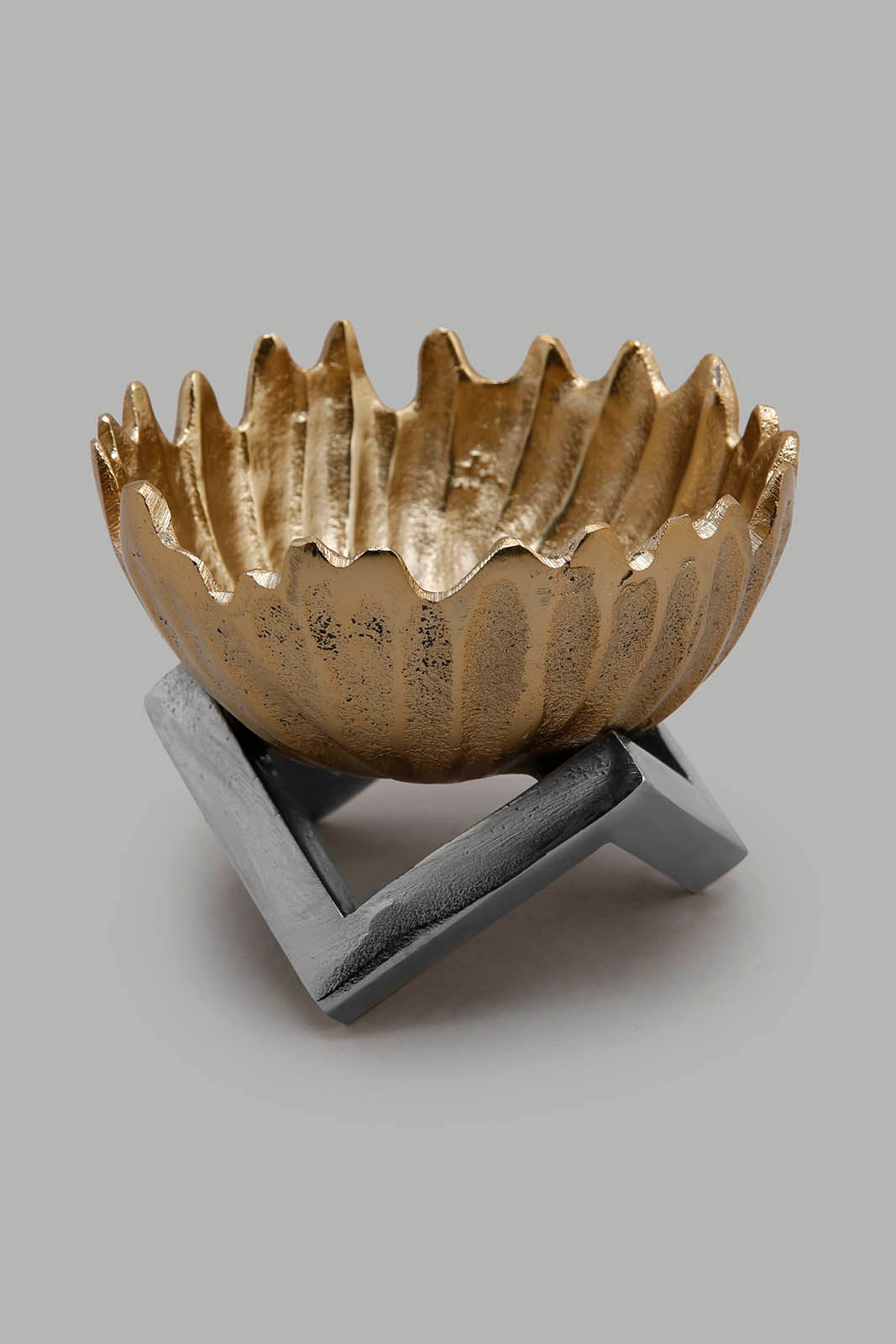 Redtag-Gold-Decorative-Bowl-Category:Artefact,-Colour:Gold,-Deals:New-In,-Filter:Home-Decor,-HMW-HOM-Decorative-Accessories,-New-In-HMW-HOM,-Non-Sale,-Section:Homewares,-W22A-Home-Decor-