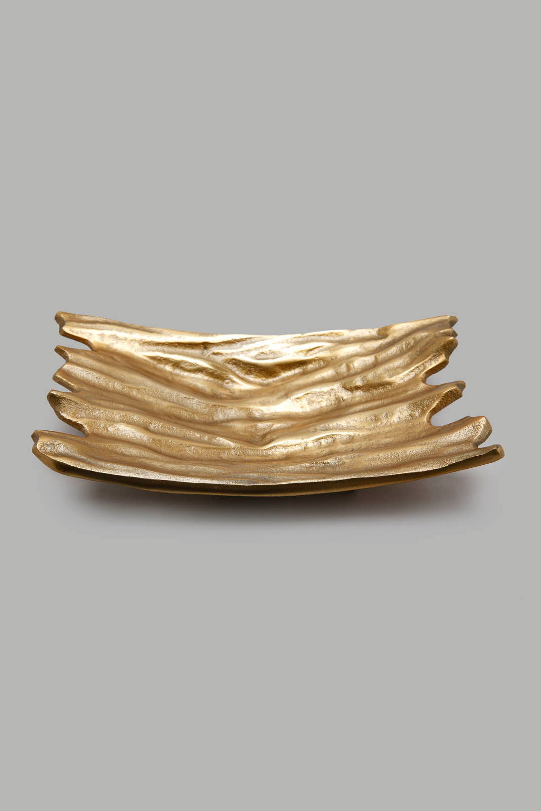 Redtag-Gold-Decorative-Platter-Category:Artefact,-Colour:Gold,-Deals:New-In,-Filter:Home-Decor,-HMW-HOM-Decorative-Accessories,-New-In-HMW-HOM,-Non-Sale,-Section:Homewares,-W22A-Home-Decor-