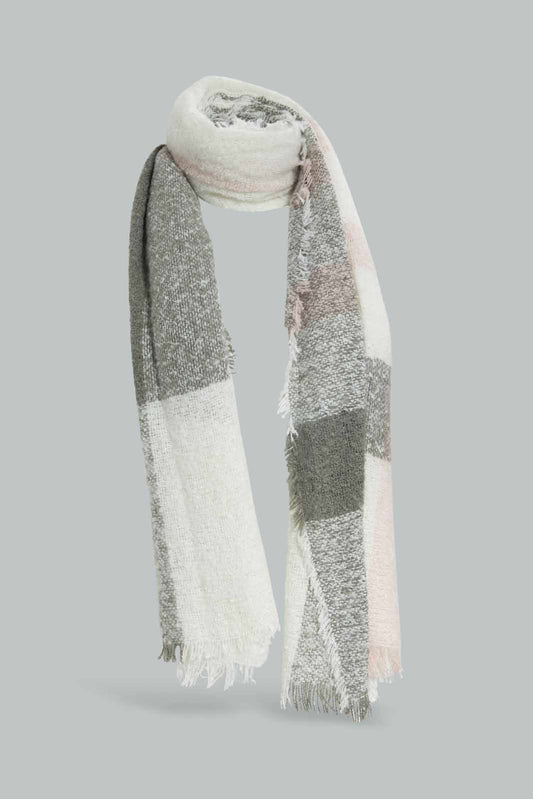 Redtag-Multi-Colour-Embellished-Knitted-Scarfs-Category:Scarves,-Colour:Assorted,-Filter:Women's-Accessories,-New-In,-New-In-Women-ACC,-Non-Sale,-Section:Women,-W22B,-Women-Scarves-Women-