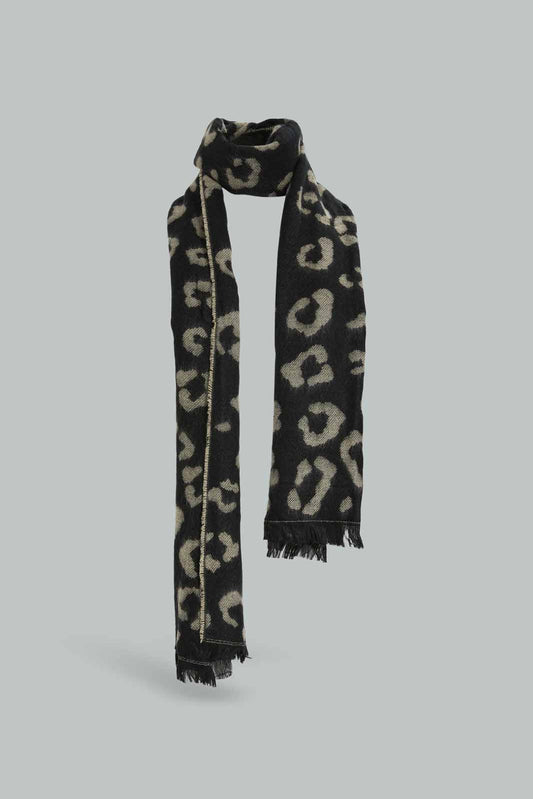 Redtag-Multi-Colour-Embellished-Knitted-Scarfs-Category:Scarves,-Colour:Assorted,-Filter:Women's-Accessories,-New-In,-New-In-Women-ACC,-Non-Sale,-Section:Women,-W22B,-Women-Scarves-Women-