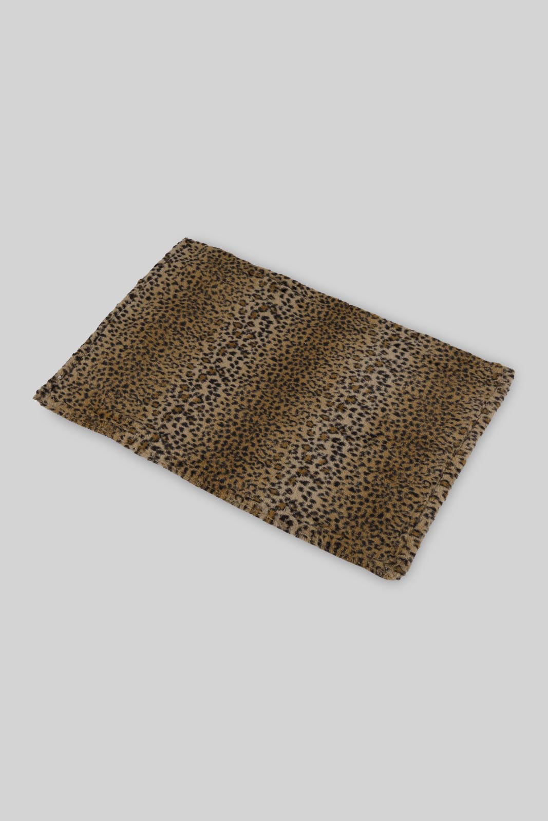 Redtag-Beige/Brown-Leopard-Print-3-Pc-Fur-Comforter-Set-(King-Size)-Category:Comforters,-Colour:Beige,-Deals:New-In,-Filter:Home-Bedroom,-HMW-BED-Comforters,-New-In-HMW-BED,-Non-Sale,-Section:Homewares,-W22B-Home-Bedroom-
