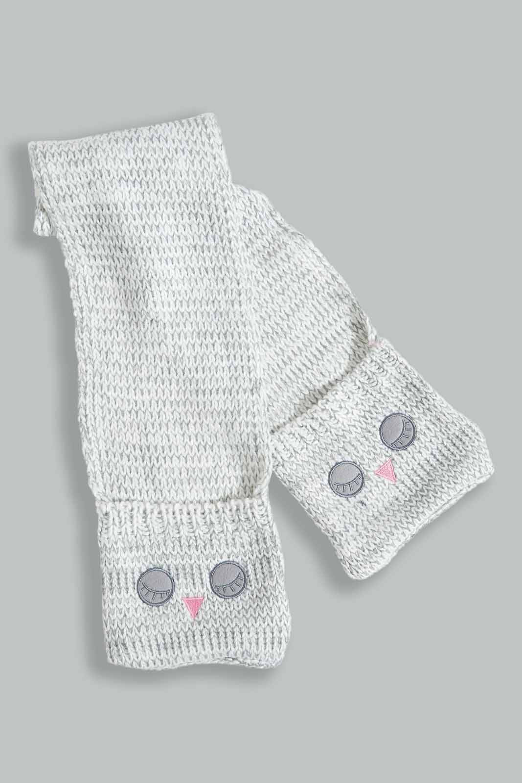 Redtag-Multi-Colour-Character-Embellished-Set-Of-3-Scarf-Category:Scarves,-Colour:Grey,-Filter:Girls-Accessories,-GIR-Scarves,-New-In,-New-In-GIR-ACC,-Non-Sale,-Section:Girls-(0-to-14Yrs),-W22A-Girls-