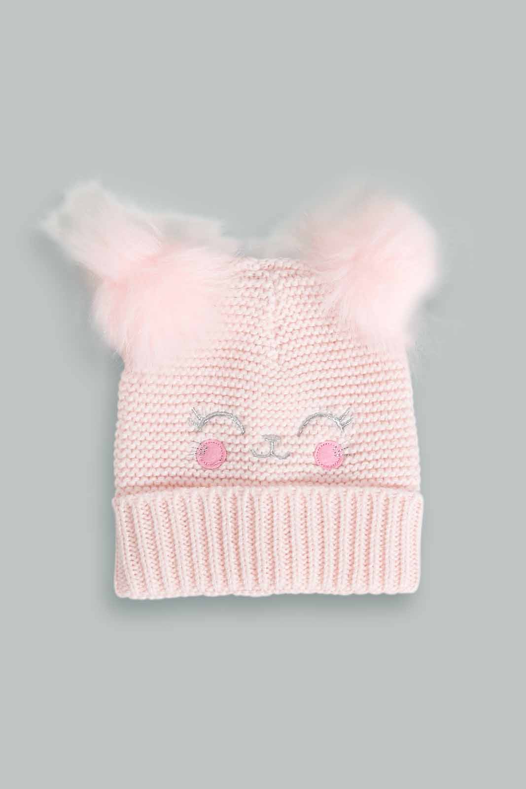 Redtag-Multi-Colour-Character-Embellished-Set-Of-3-Scarf-Category:Scarves,-Colour:Pink,-Filter:Girls-Accessories,-GIR-Scarves,-New-In,-New-In-GIR-ACC,-Non-Sale,-Section:Girls-(0-to-14Yrs),-W22A-Girls-