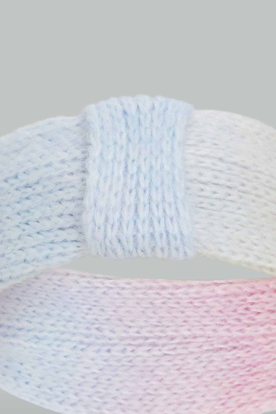 Redtag-Pink-&-White-Embelished-Headwarmer-Pack-Of-2-Category:Knitted-Accessories,-Colour:Assorted,-Dept:Girls,-Filter:Girls-Accessories,-GIR-Knitted-Accessories,-New-In,-New-In-GIR-ACC,-Non-Sale,-Section:Girls-(0-to-14Yrs),-W22A-Girls-