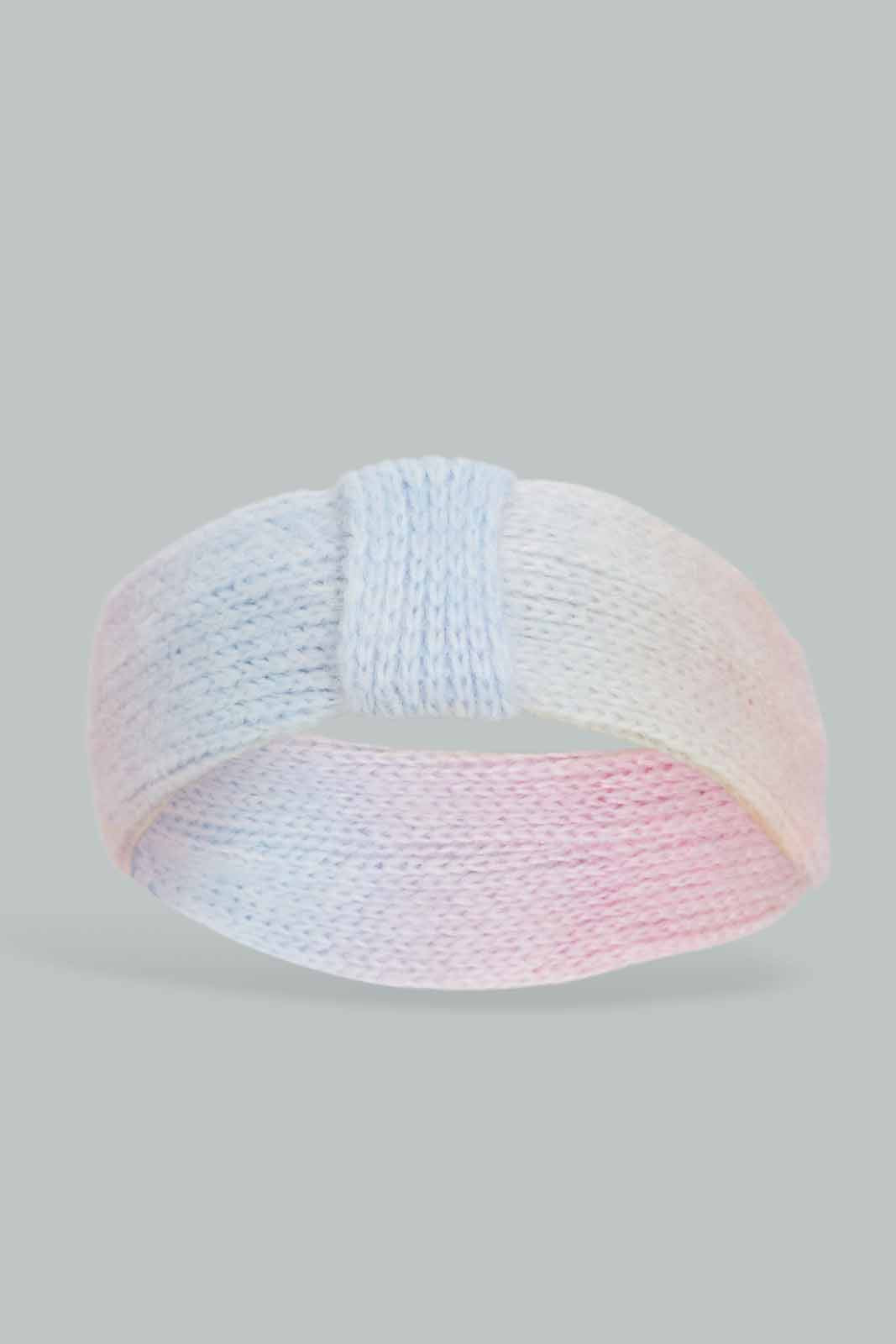 Redtag-Pink-&-White-Embelished-Headwarmer-Pack-Of-2-Category:Knitted-Accessories,-Colour:Assorted,-Dept:Girls,-Filter:Girls-Accessories,-GIR-Knitted-Accessories,-New-In,-New-In-GIR-ACC,-Non-Sale,-Section:Girls-(0-to-14Yrs),-W22A-Girls-
